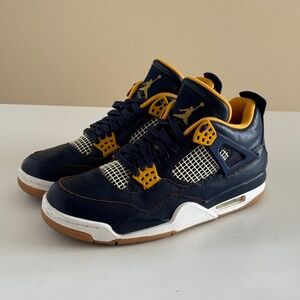 Jordan Sneakers Navy and Yellow